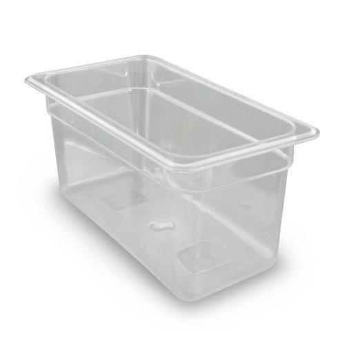 

Поддон для еды Cambro Camwear, 1/3 на 8 дюймов, прозрачный