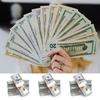 300 Pièces Rubans Adhésifs pour Billets Bandes Adhésives pour Argent Bandes Vides pour Banques Supermarchés Casinos