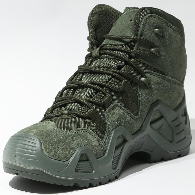 Bottes d'extérieur imperméables de combat et tactiques pour hommes pour la randonnée, le cyclisme, la pêche et l'alpinisme.