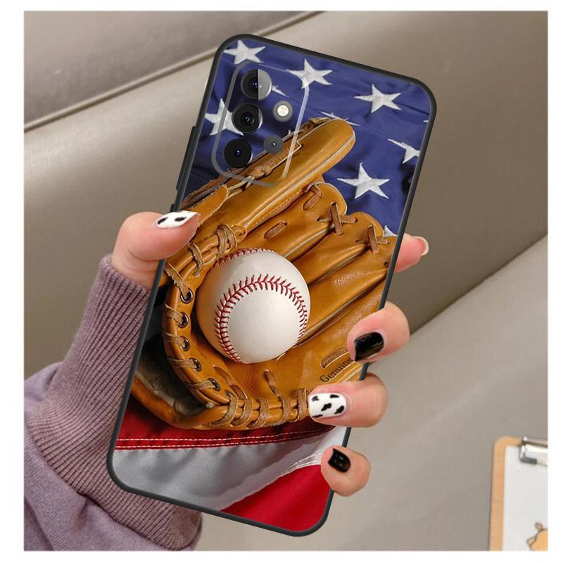 Baseball For Samsung Galaxy A53 A33 A23 A13 A14 A24 A34 A54 A52 A32 A22 A12 A51 A71 A25 A15 Case