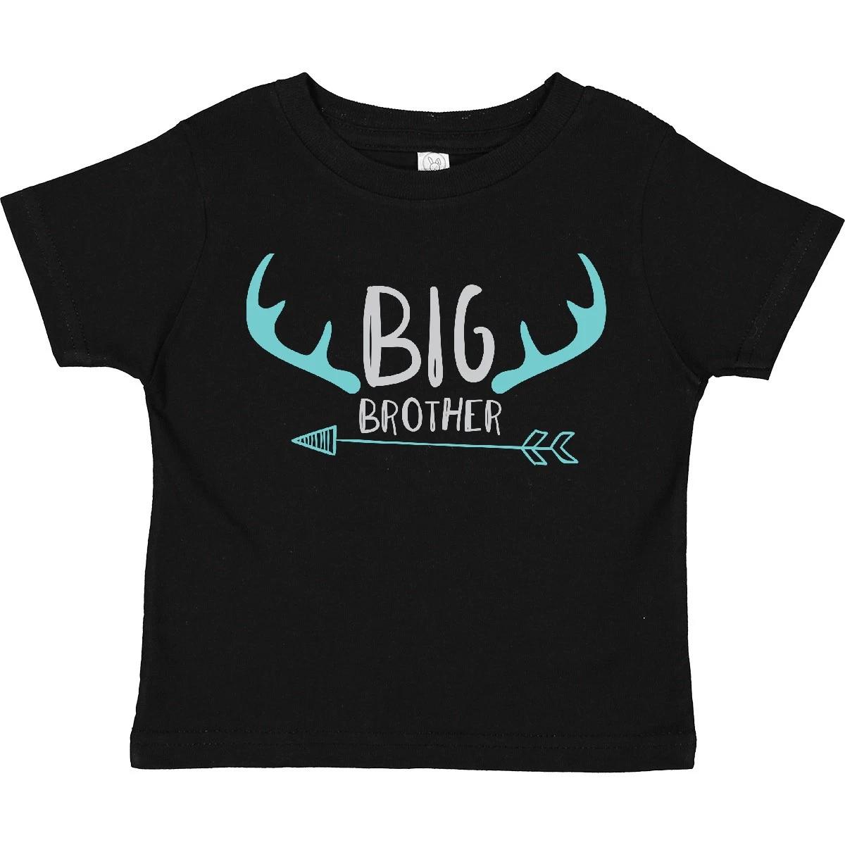 

Inktastic Big Brother, Older Brother, Deer Antlers, Arrow Toddler kids boys T-Shirt Family 120