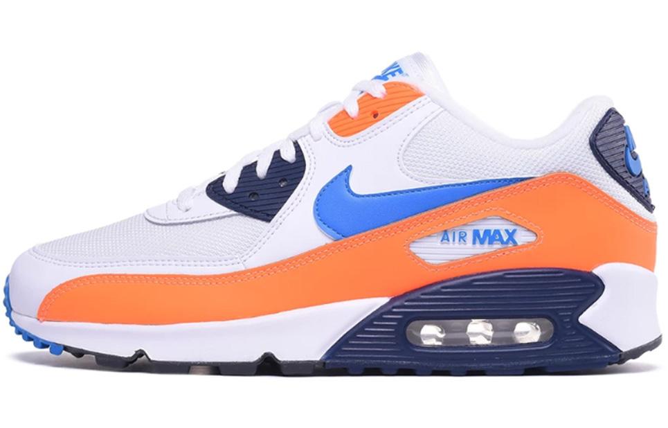 Nike Air Max 90 Белый Фото Синий Тотальный Оранжевый AJ1285-104 44