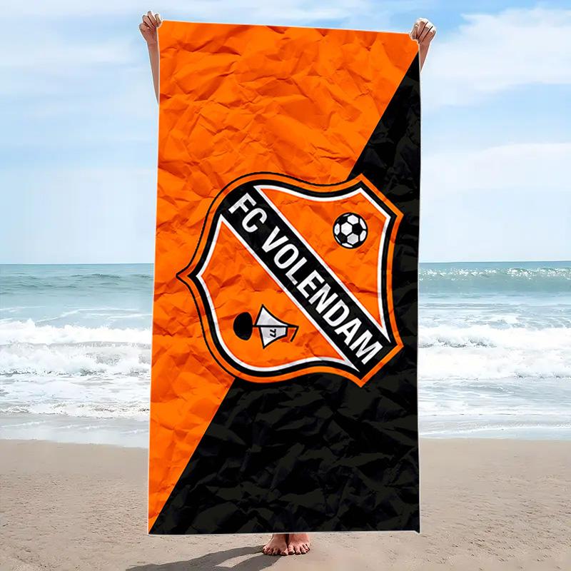 FC Volendam Print Beach Towel, Large Soft Quick Dry Towel for Beach Camping Swimming