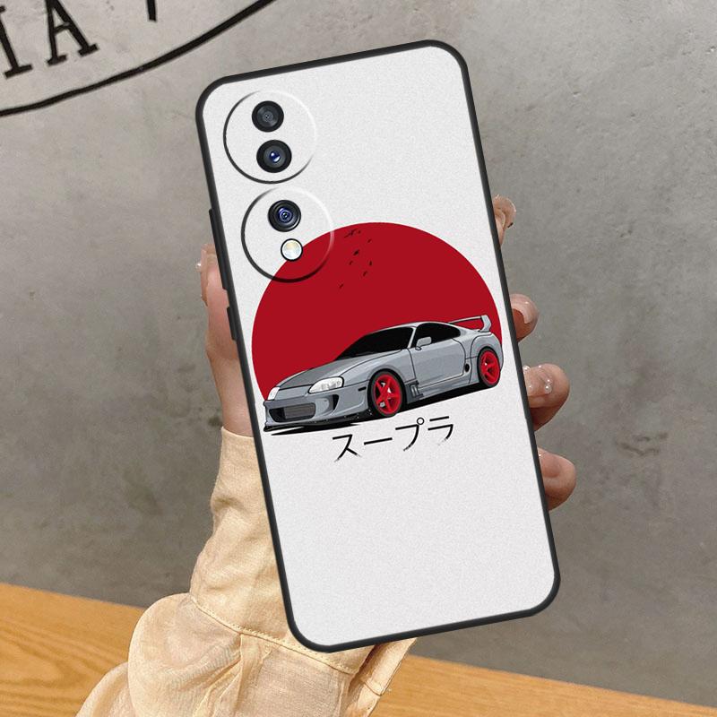 JDM Car Case For Honor Magic 8 Pro 5 6 7 Lite 90 70 50 400 200 X8c X8b X9a X9b X9c X9d Win RT Cover