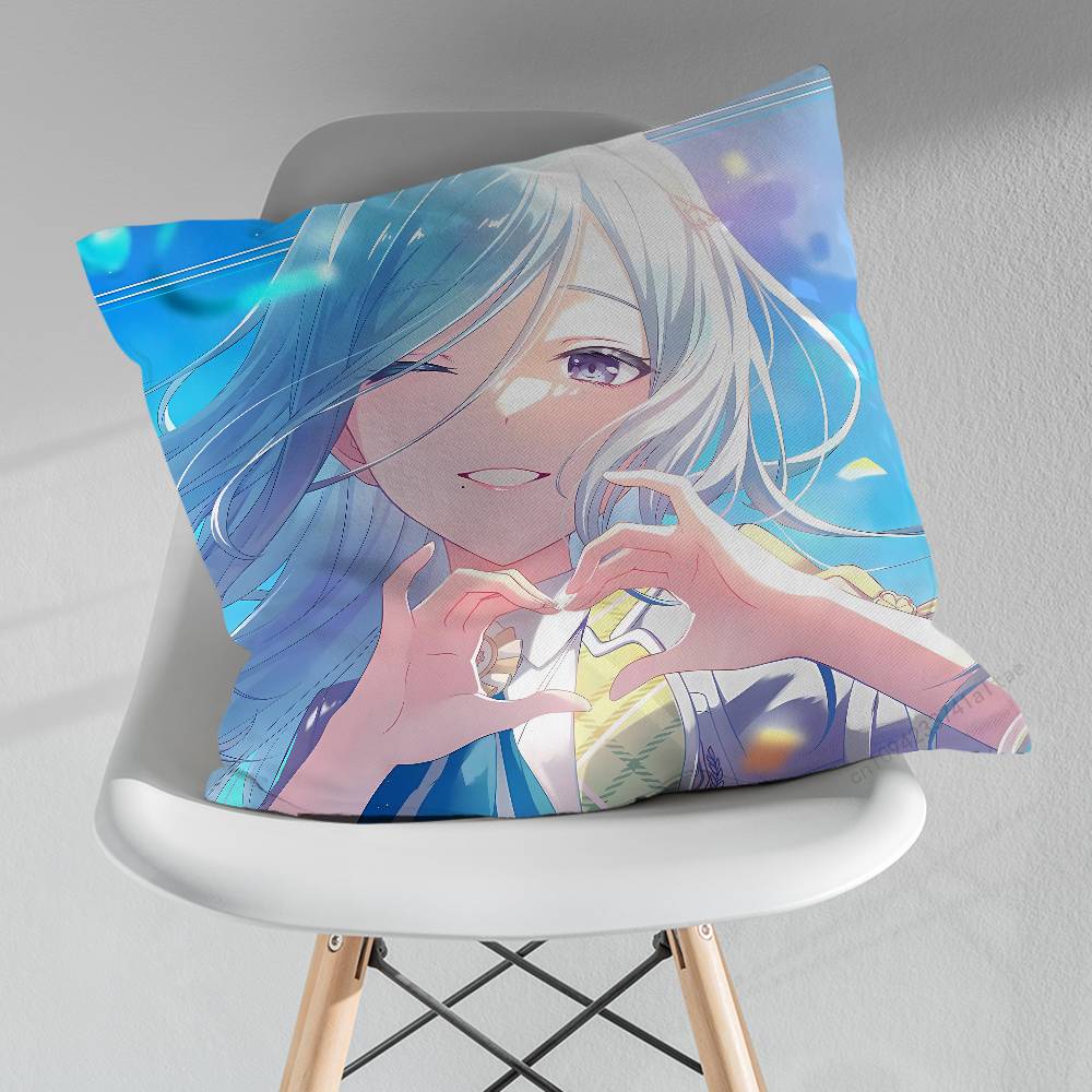 Cute HHinomori SShizuku pillow over living room sofa cushion cover home decoration bedroom room bed pillow cover