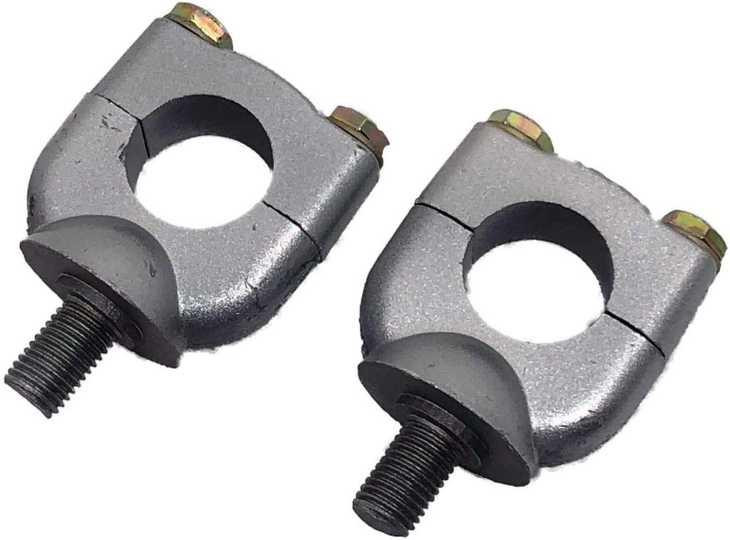 Handlepost M10 2 Piece Set (Silver Without Nut)