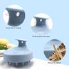 Shampoo Brush Soft Silicone Scalp Massager with Anti-Slip Base Hanging Hole Hair Growth Promotion Hair Care Tool
