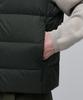 Musinsa Standard High-Neck Light Down Vest [Khaki]