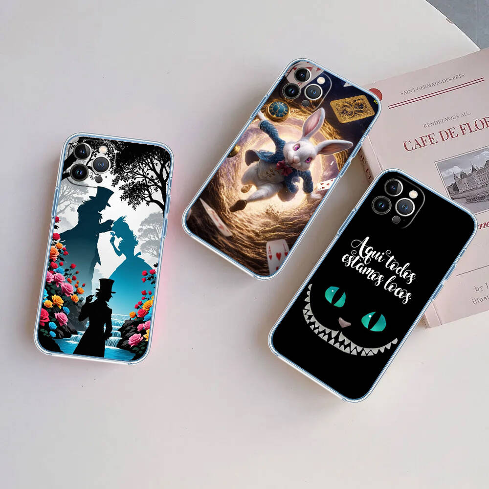 Alice Cat Princess Phone Case for Motorola G14 G15 G24 G30 G31 G32 G34 G41 G42 G51 G52 G50 G60S G60 G62 G72 G71 G73 G84 G85 G200 E32