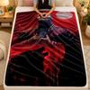 Flannel BlanketKontra K Warm Soft Throw Blanket for Indoor Sofa Bed Living Room Use