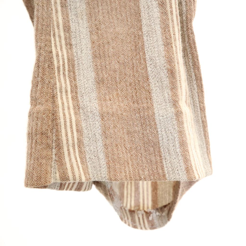 Emporio Armani 90er Jahre Made in Italy Alte Gestreifte Baumwolljacke 38 Damen Gebraucht