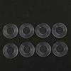 Glass Chair Protective Case Chair Leg Caps Furniture Feet Covers Glass Table Pads Soft Grip Pads