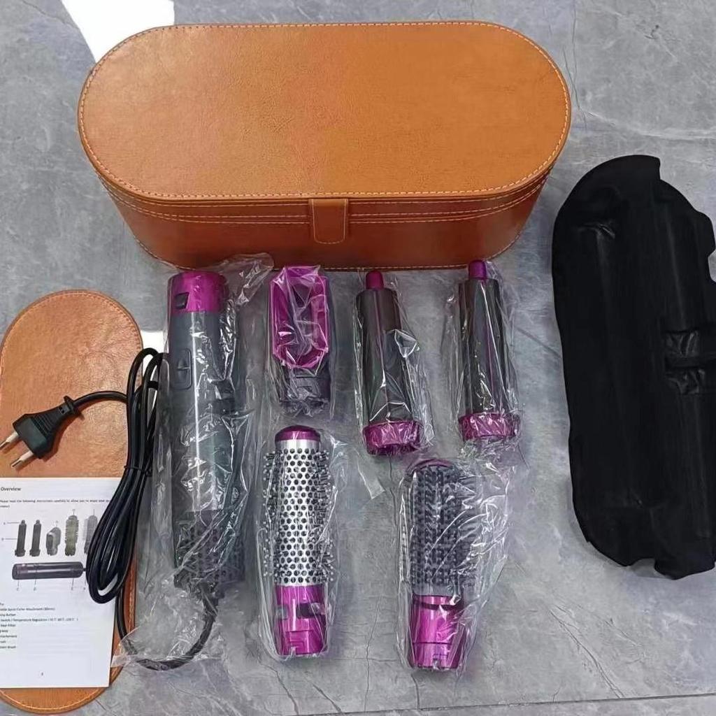 5-in-1 Dual-Use Automatic Curling and Straightening Hair Styler and Hair Dryer