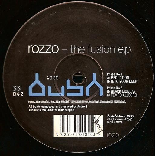 

12inch Record ROZZO - The Fusion E.P Bush1020 Bush 1995 UK Dance & Electronica Used