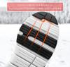 BODATU and Junior Snow Winter Shoes for Girls and and Outdoor Use Size Kids' Boots, Boys, Ultra-Lightweight, Waterproof, Non-Slip, (Black, 17.5)