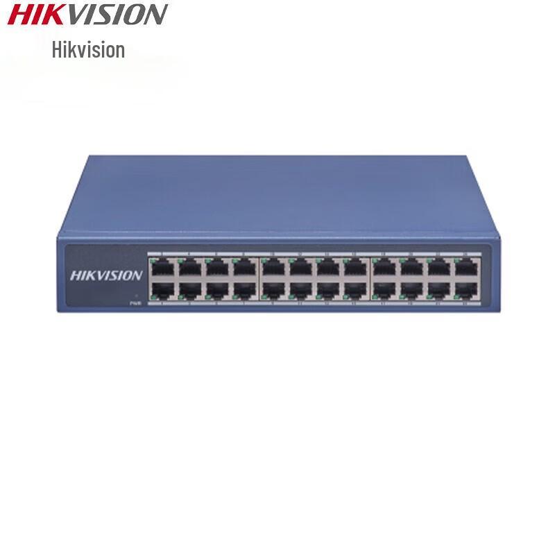 

Hikvision DS-3E0124-E 24-Port 100Mbps Unmanaged Surveillance Switch CN plug (adapter included)