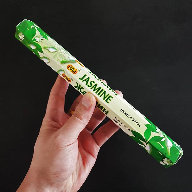 Y 20 Varillas/caja Incienso Indio Salvia Blanca Lavanda Aromaterapia LÍNEA PALO SANTO Varilla de Incienso Hogar Dormitorio Baño Fragancia para el Hogar Tibetano