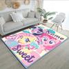 Little Pony (8) Customize your name rug, office chair cushion, home bedroom living room gift.