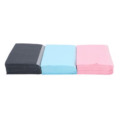 60pcs Disposable Nail Art Table Towels Mat Nail Art Mat Paper Sheet Nail Table Cover for Manicure Bl