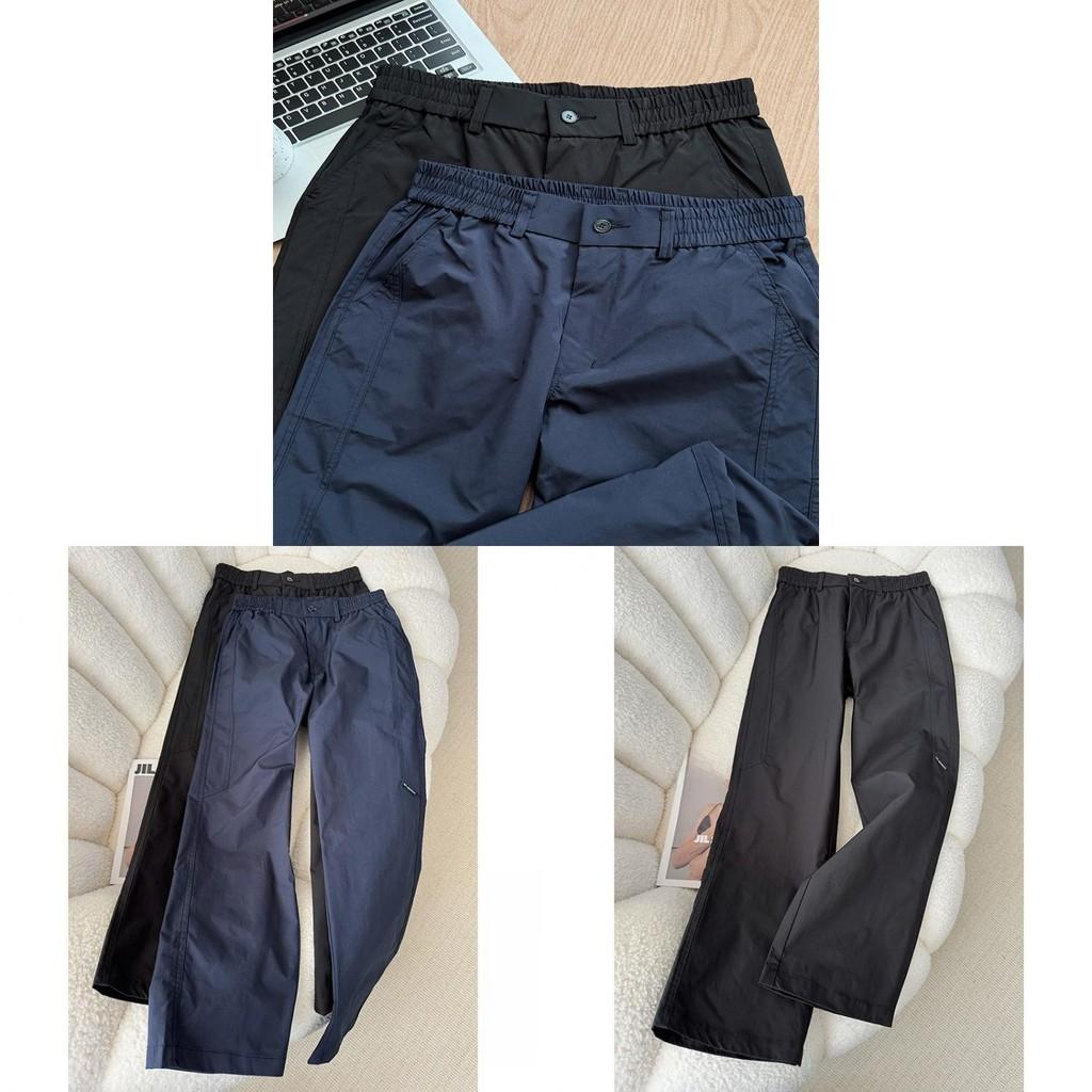 Pantaloni Cargo Leggeri Estivi ad Asciugatura Rapida con Vita Elasticizzata per Streetwear Adolescente
