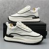 Fashion New Fashion Designer Men's Lace Up Thick Soled All Match Platform Causal Shoes Flats Male Sports Walking Sneakers Zapatos Hombre