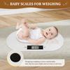 Accurate Baby Scale Multifunctional Digital Pet Scale with Tare Function and Wide LCD Display for Newborn Small Cat and Dog