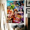 One Piece Tapestry Wall Tapestry Background Cloth Fashion Print Work Of Art Wall Decoration Soft