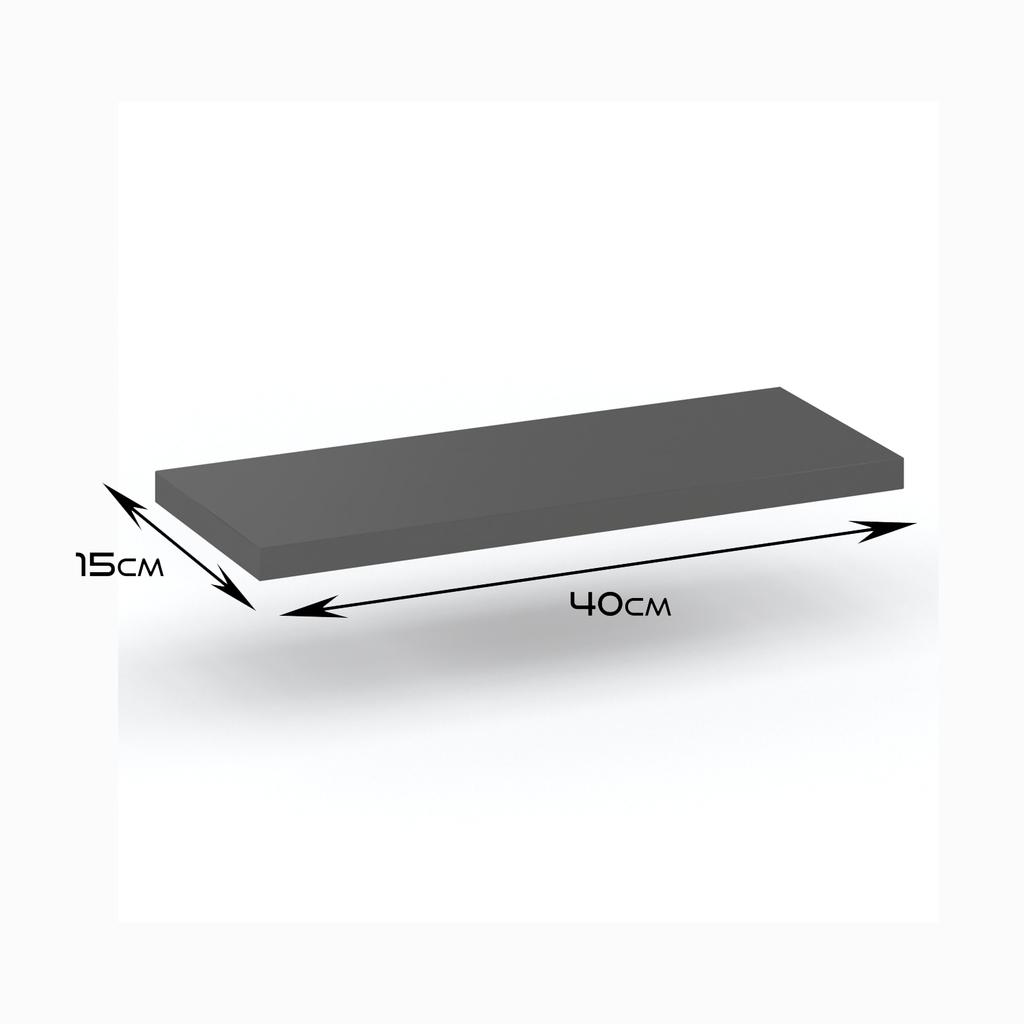 LOFT GRAY HANGING BOOK SHELF 40 CM