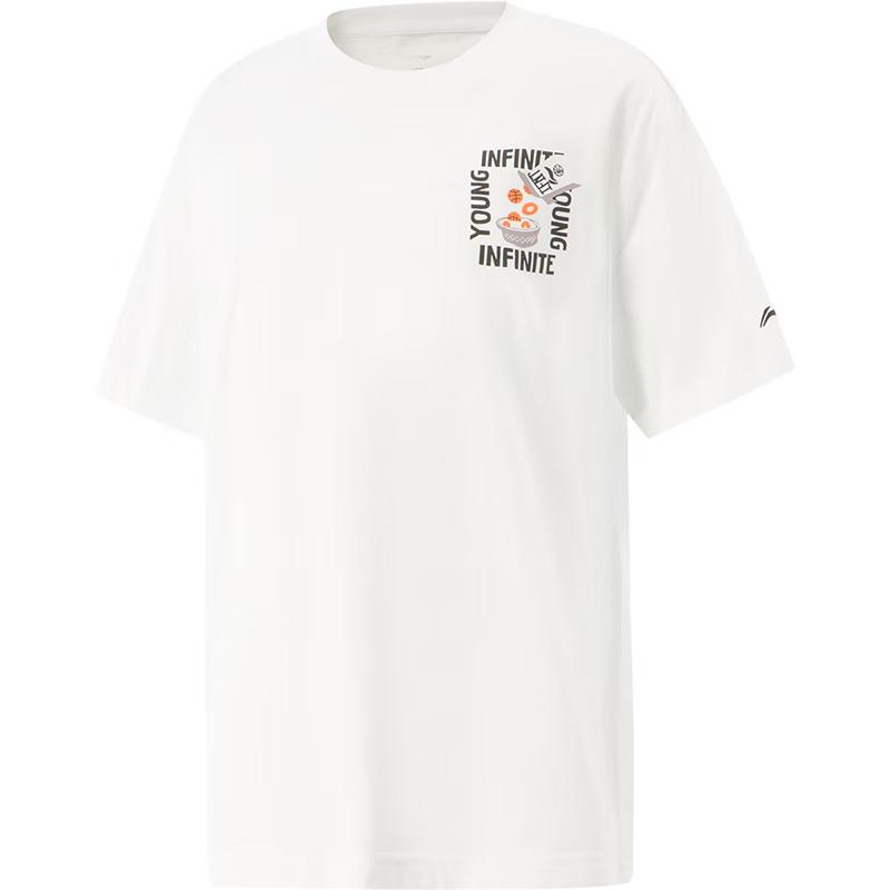 Li-Ning Boys  Loose Fit Short Sleeve Cotton T-Shirt 150/72