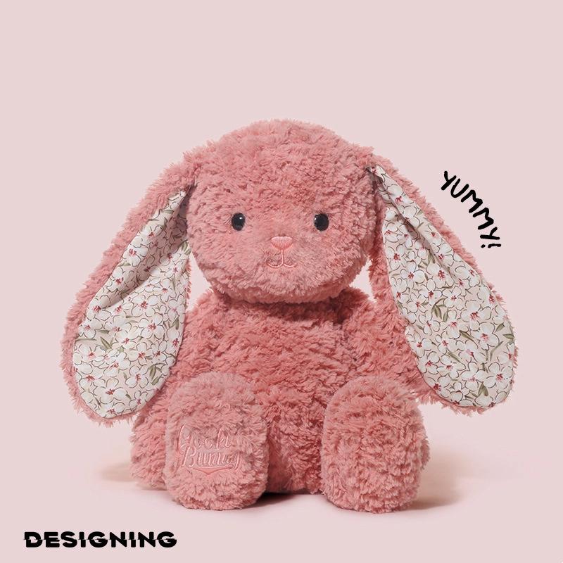 Rabbit Plush Toys Super Soft And Cute Bunny Dolls Soothing Dolls Birthday Gifts For Girls