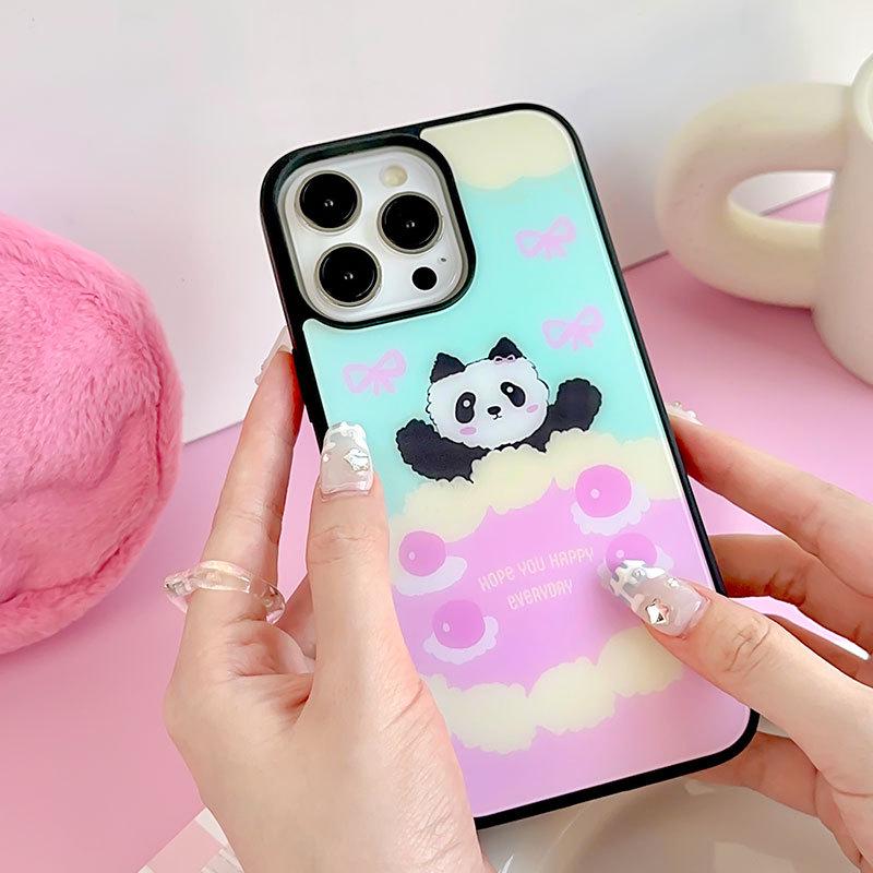 Capa Preta Fosca Desenho Zhitai para iPhone 16 Pro Max