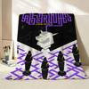 Art Vintage Mind Maze P Print Cartoon Throw Flannel Throw Blanket Suitable for Sofa Living Room Bedroom