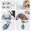 Non-Toxic Puzzle Flower Vase Panda 3D Porcelain Design Made Plastic Home Decoration And Flower Arrangement Housewarming Kids Toys Gifts