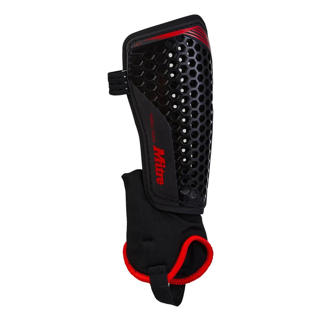 Mitre Unisex Adult Carbon Aircell Technology Shin Guards
