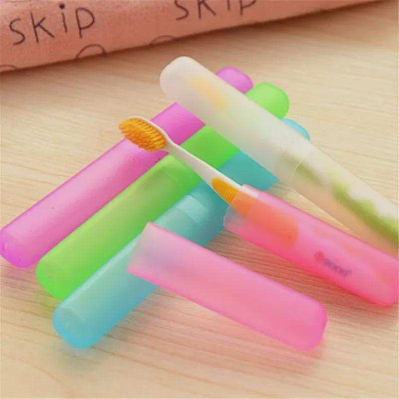 Compact Travel Toothbrush Holder - Mildew-Proof, Washable, and Protective