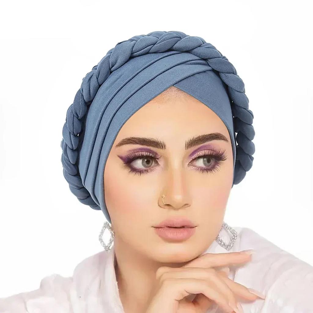 Women Sequin Knotted Turban Indian Hat Muslim Hijab Beanie Bonnet Hair Loss Headscarf Chemo Cap Headwear Bandanas Turbante Mujer