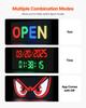 VEVOR Programmable LED Sign, P6 Full Color Flexible Digital Scrolling Panel, DIY Custom Text Pattern GIF Display Board