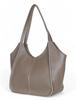 Vera Pelle A4 Leather Bag - Natural Leather | Taupe