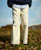 Peulomeitubi New Basic Heavy Corduroy Pants Ivory Tobpt501