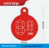 Discount Promotion Tag for Clothing & Accessories Display Stand