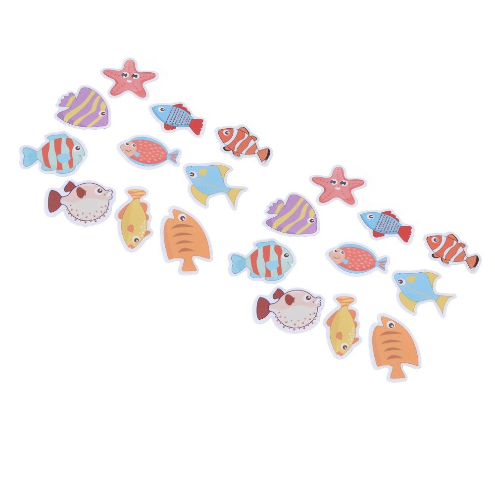 20 pcs PVC Anti Slip Bathtub Decal 3.15*4.33 in Cartoon Bathtub Stickers Bathrooms