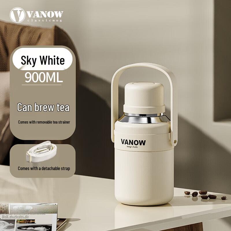 Vanow 900ml Stainless Steel Insulated Thermos 900ml