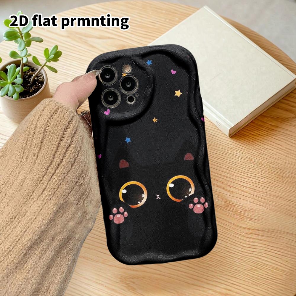 Phone Case: 2D Flat Design Suitable for iPhone 18 17 16 15 14 13 Pro Film Protective Case, Couple Style, Simple and Cute, Christmas and Halloween Gift