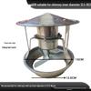 High-Power Anti-Backdraft Chimney Exhaust Fan for Fireplaces and Stoves