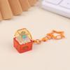 Diy Keyboard Fidget Keychain Keys Button With Led Light Clicker Toy Stress Relief Pass The Time Keycap Pinch Toy