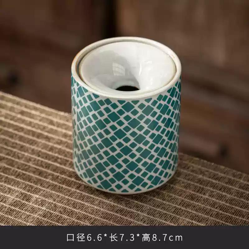 ashtray anti-odor and anti-smoke ashtray Creative home living room anti fly ash smoke smell covered office Ceramic ashtray