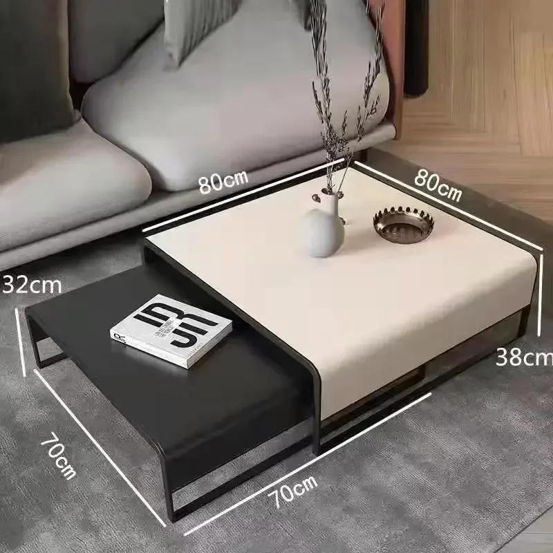 Modern Nordic Minimalist Coffee Table - for Living Room, Garden & Mesa De Centro Sets