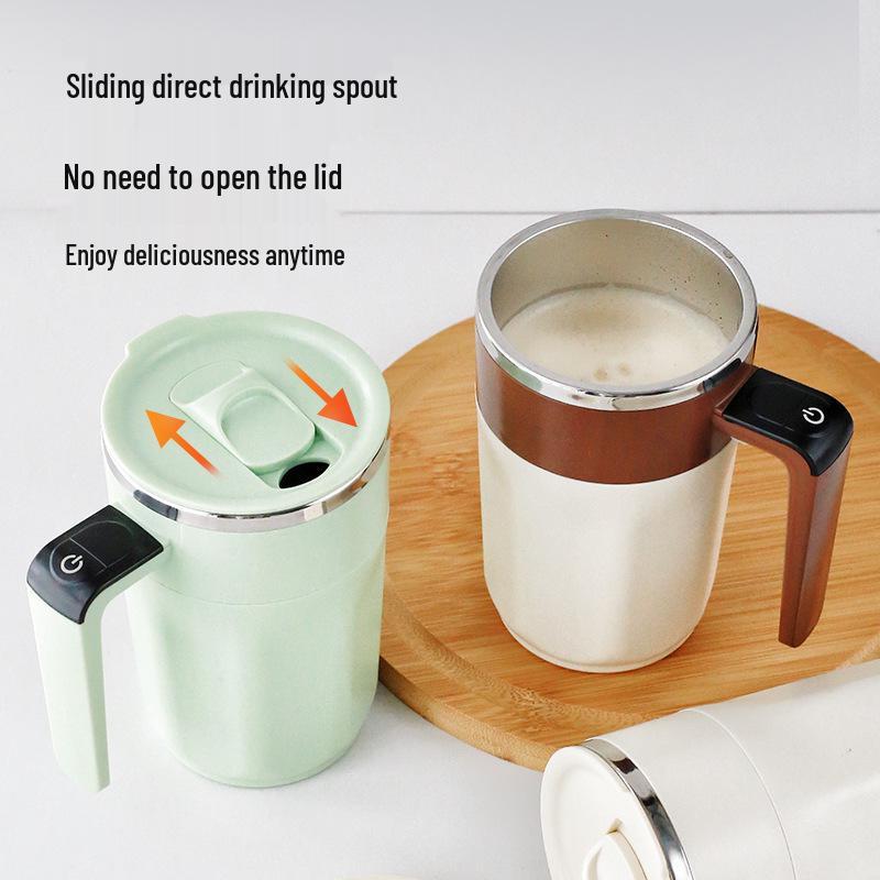 Third-Gen Smart Digital Magnetic Stainless Steel Portable Coffee Mixer