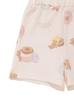 Gelato Pique Baby Donut Bear Print Shorts PBCP252457 PNK