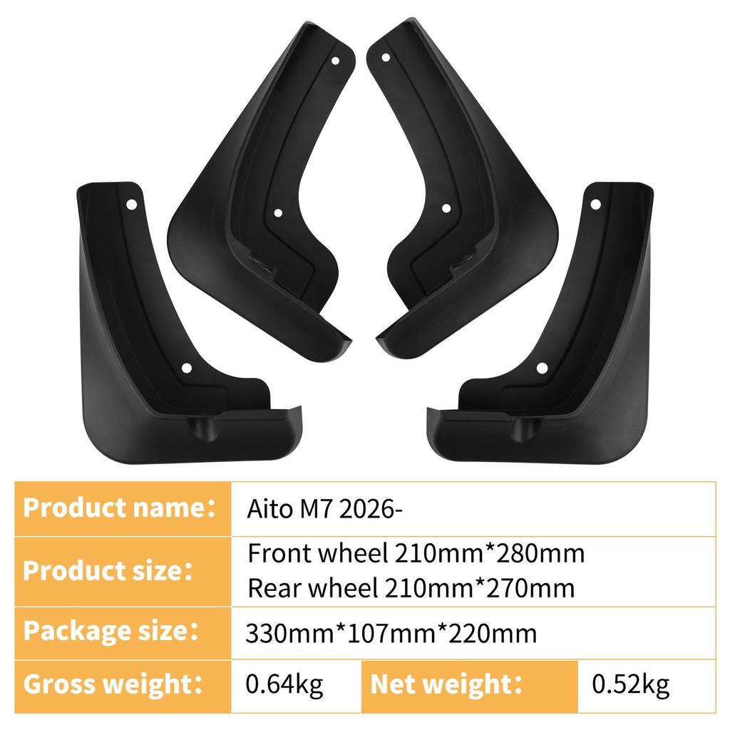 HarmonyOS Aito M7 2026 Schmutzfänger Zubehör